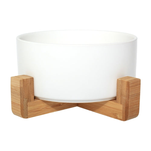 Gamelle céramique avec support bambou