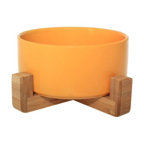 Gamelle céramique avec support bambou