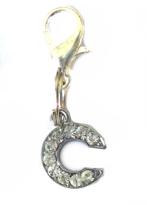 A-Z Crystal Letter Animal Charms
