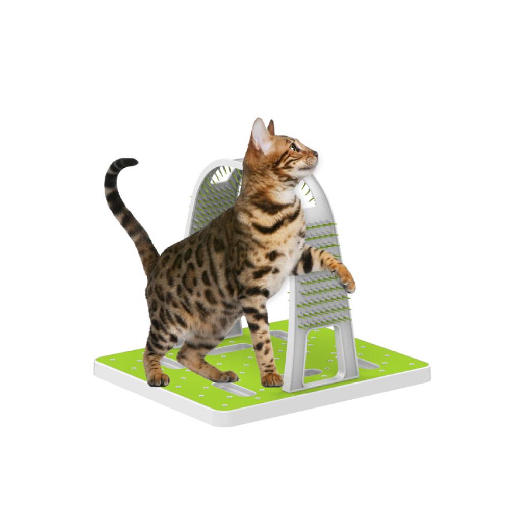 Arche de Toilettage Interactive pour Chat