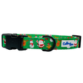 Collier de Noël Festif Vert pour Chien