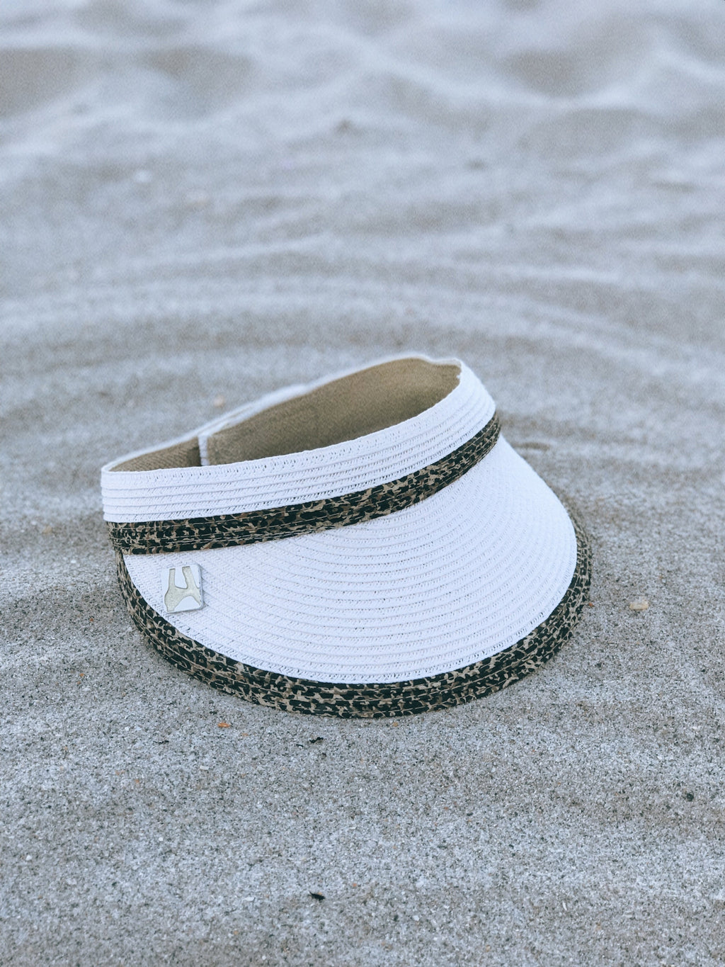 'Faites une promenade du côté sauvage' Casquette Visor Imprimé Animal