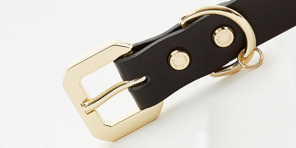 Collier Golden Spike Black