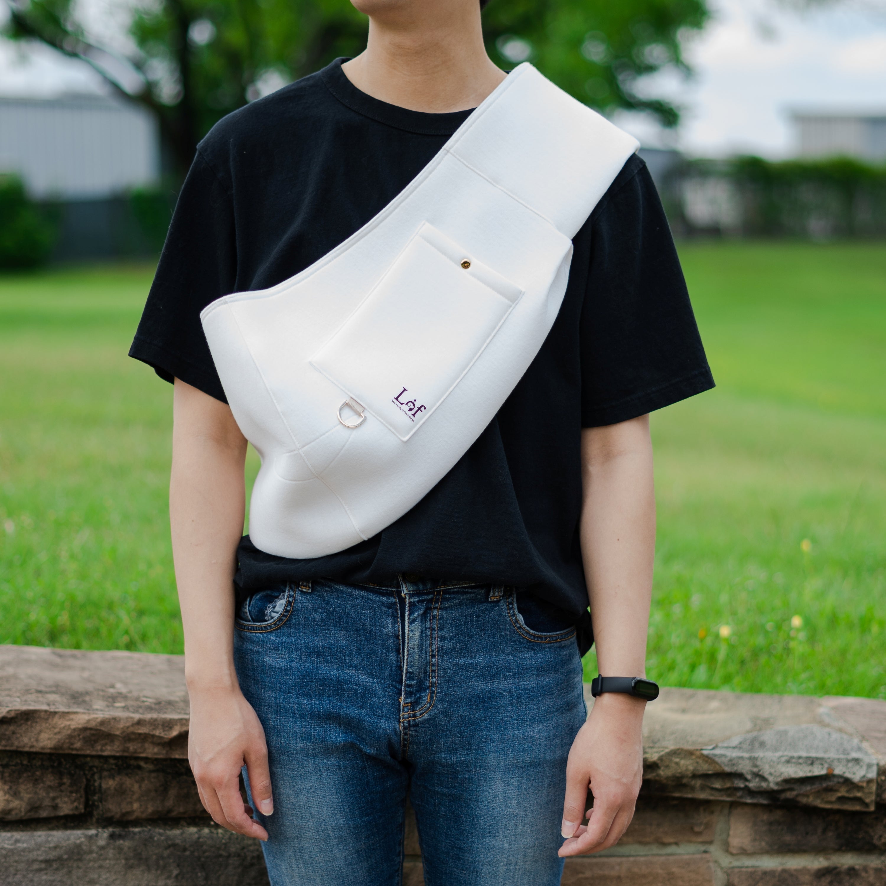 Lof Neoprene Animal Sling Transport - Secure & Stylish Travel pour Petit