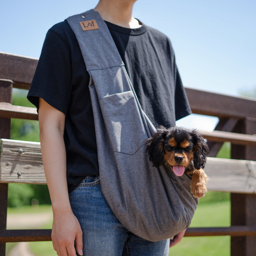 Sac Sling en Maille pour Animaux - Confortable et Pratique
