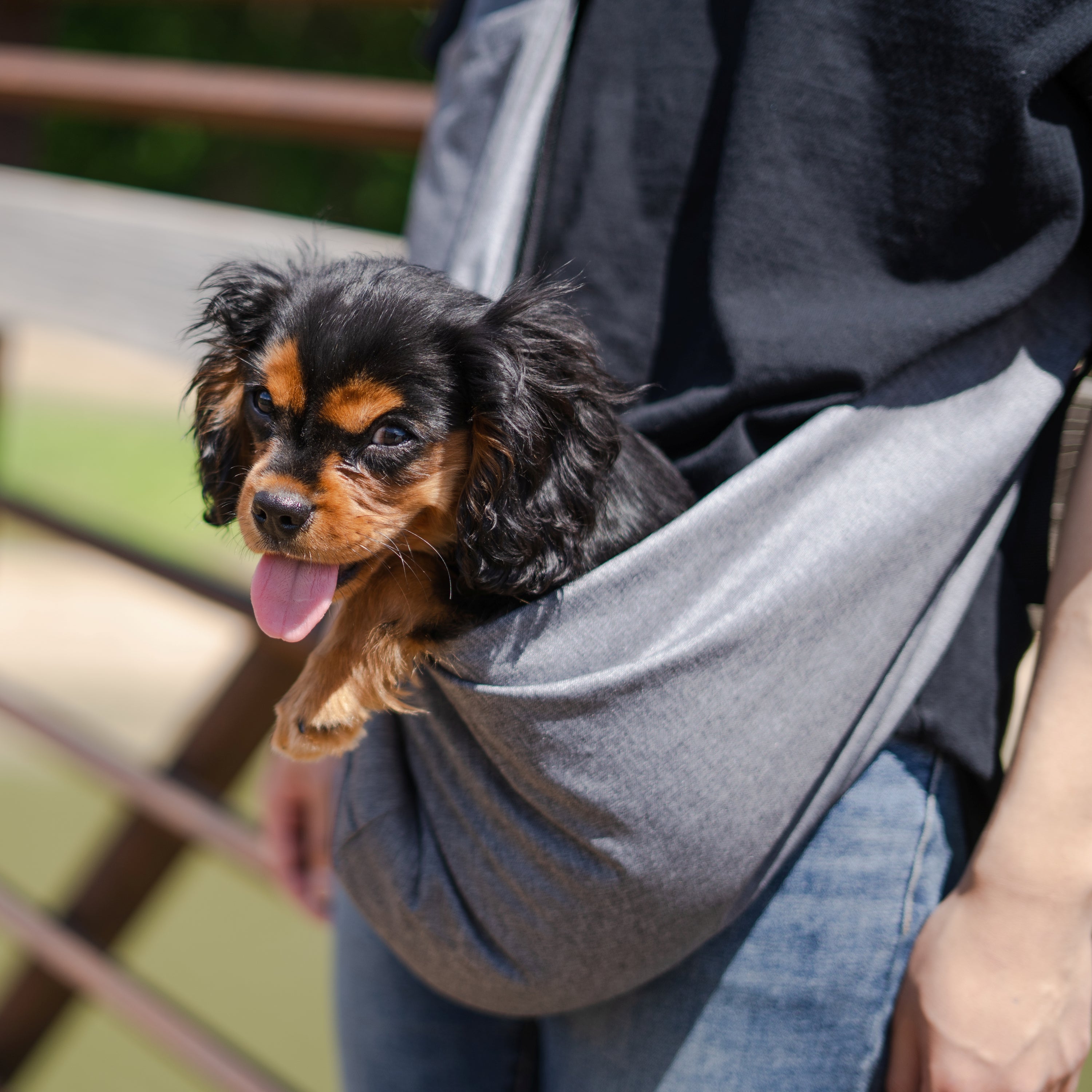 Sac Sling en Maille pour Animaux - Confortable et Pratique