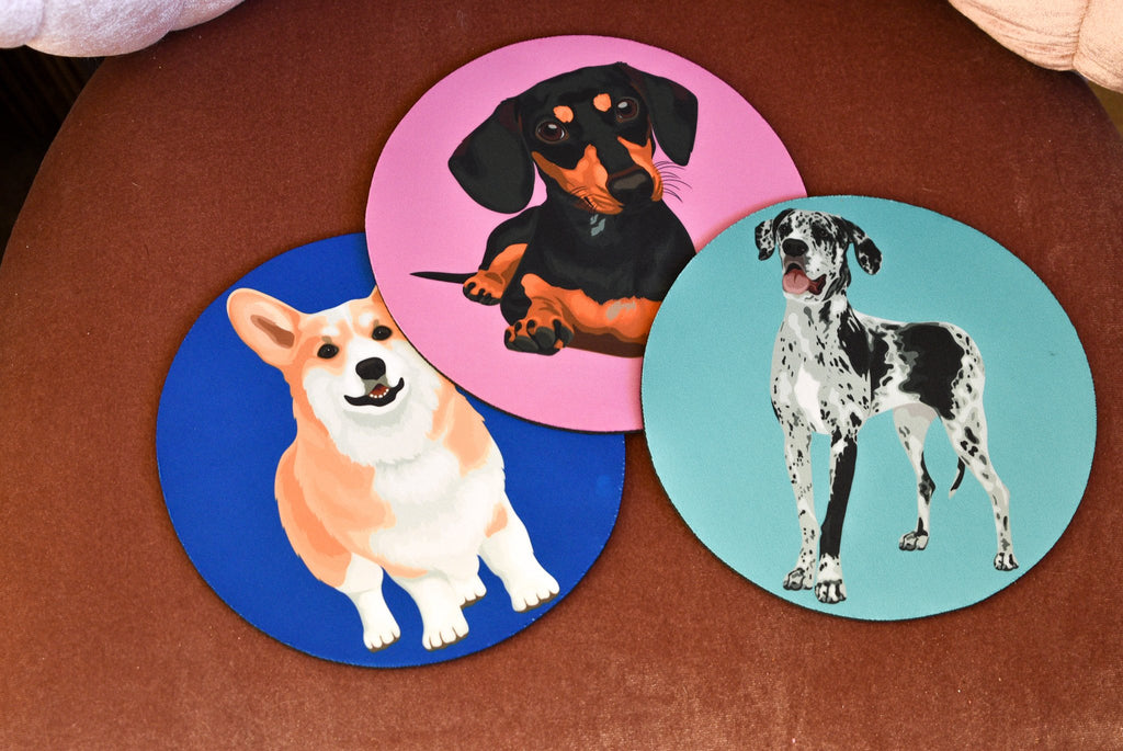 Tapis de souris Chien
