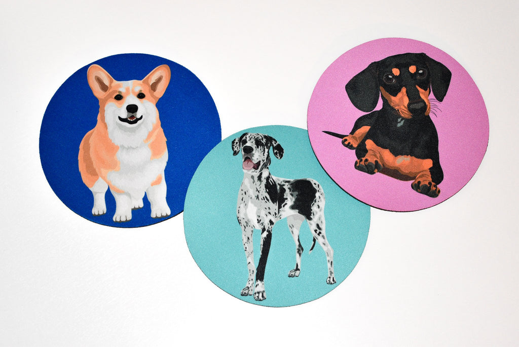 Tapis de souris Chien