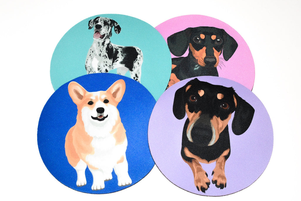Tapis de souris Chien