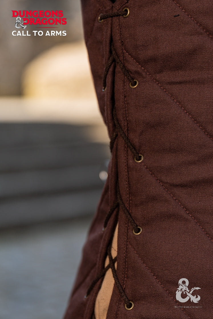 Gilet de Combattant Dungeons & Dragons Marron