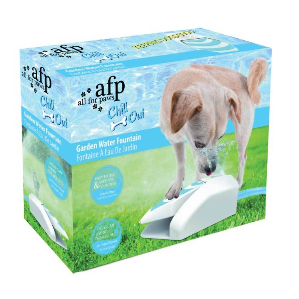 Fontaine d'eau extérieure pour chien