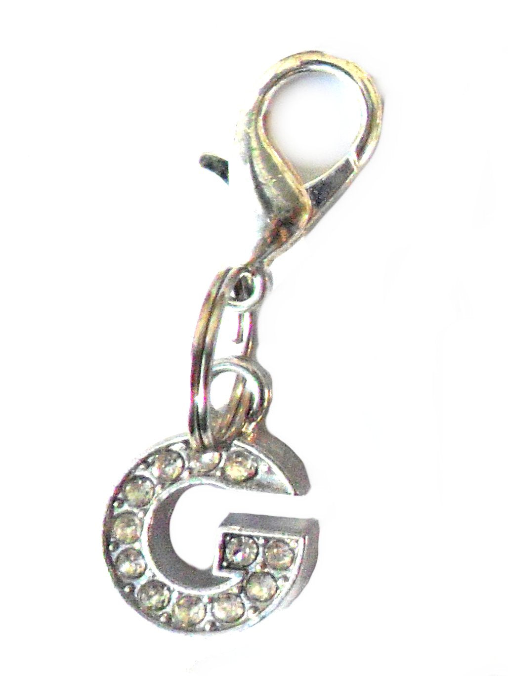A-Z Crystal Letter Animal Charms