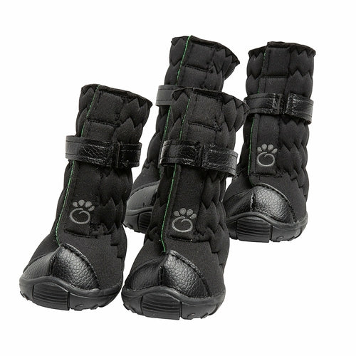 Bottes Élastiques pour Chien - Noires