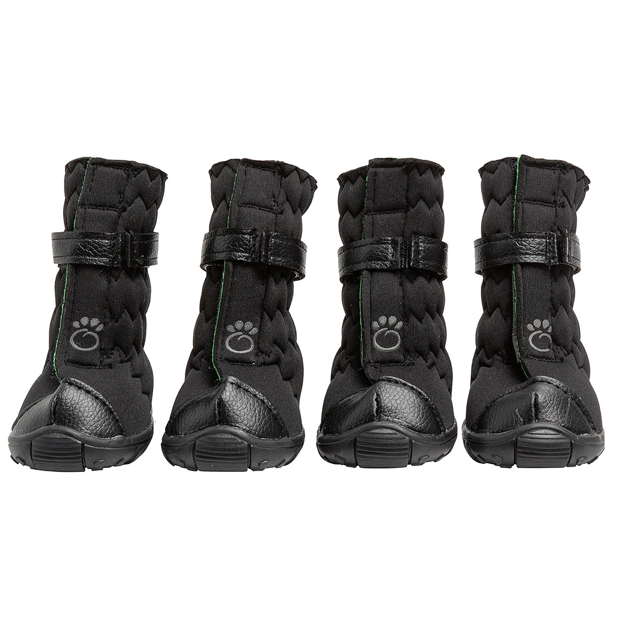 Bottes Élastiques pour Chien - Noires