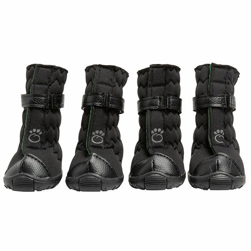 Bottes Élastiques pour Chien - Noires