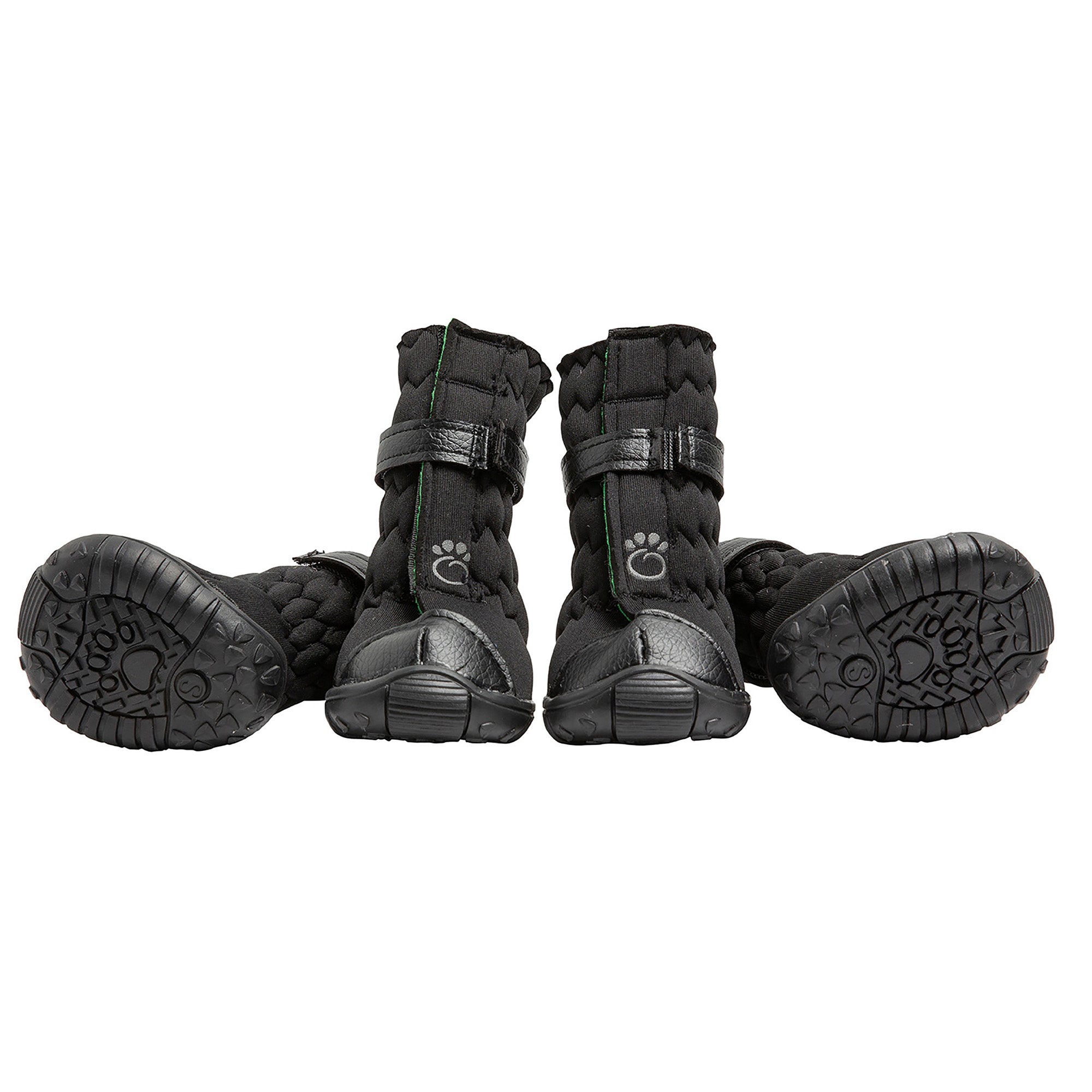 Bottes Élastiques pour Chien - Noires