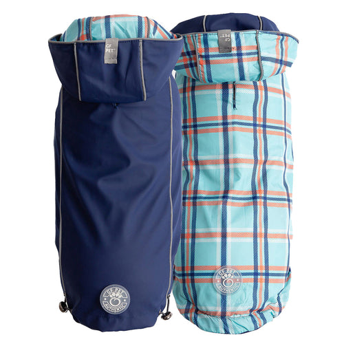 Imperméable réversible Elasto-Fit - Marine