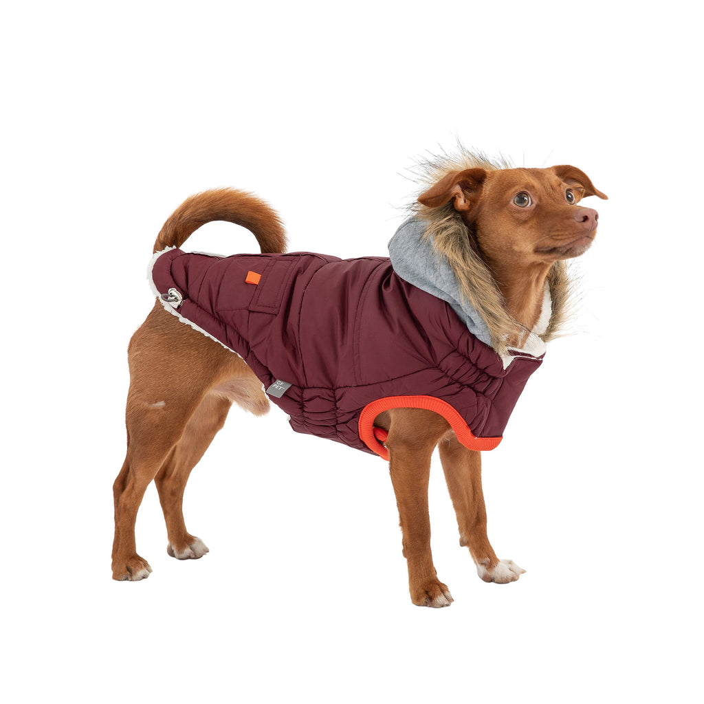 Parka d'hiver marine - Bourgogne
