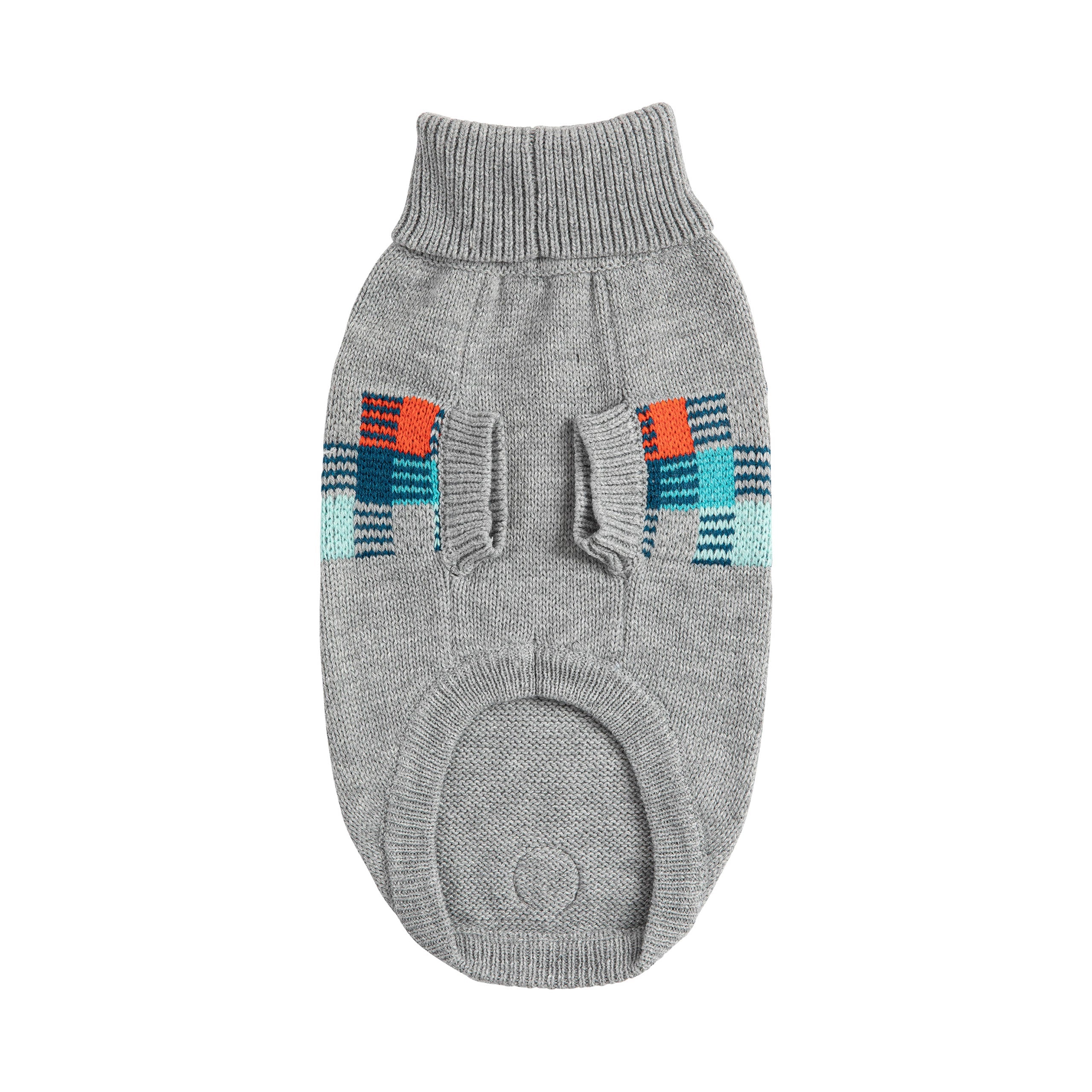 Pull d'hiver marin - Mélange gris