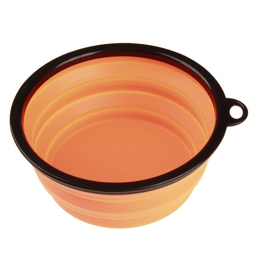Gamelle pliable silicone pour chien - 350 ml