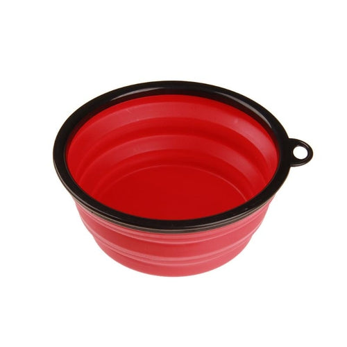 Gamelle pliable silicone pour chien - 350 ml
