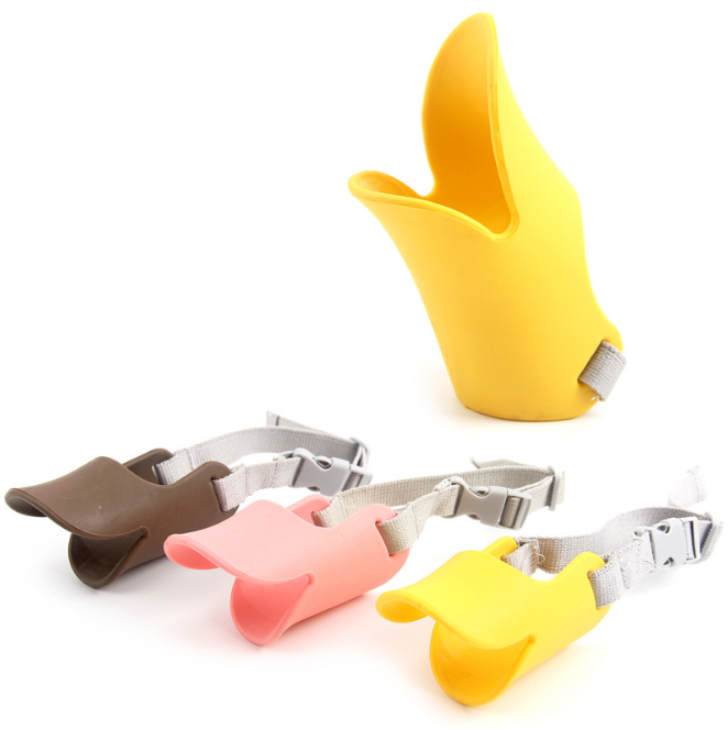 Masque en silicone pour canard pour chiens (petits chiens)