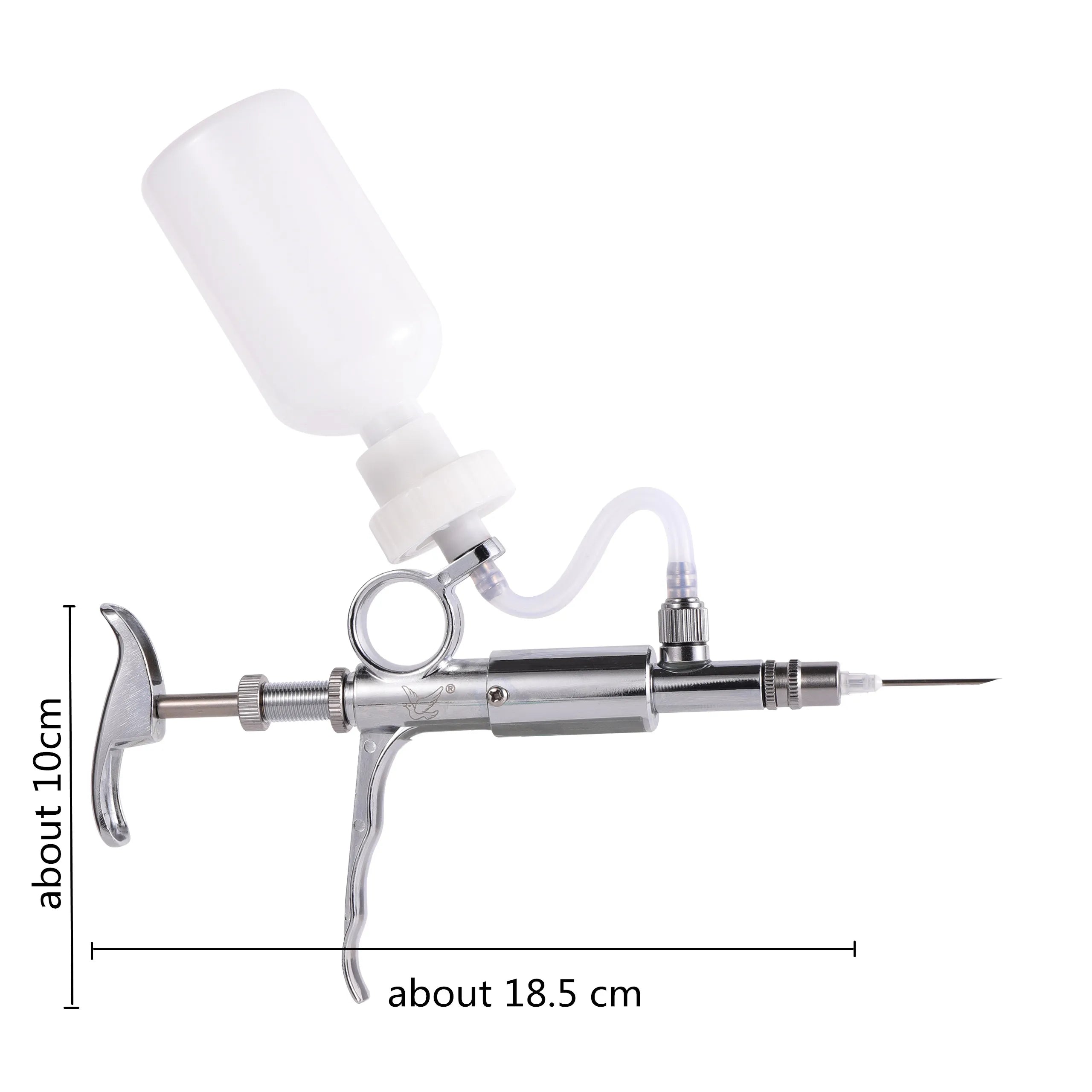 Syringe vétérinaire automatique continue 0,5~5 ml pour animaux de ferme