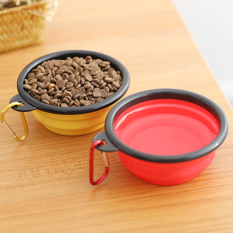 Gamelle pliable silicone pour chien - 350 ml