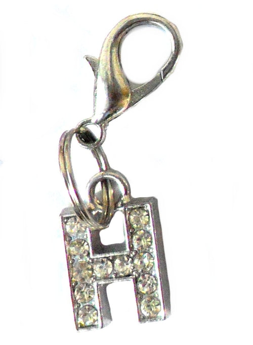 A-Z Crystal Letter Animal Charms