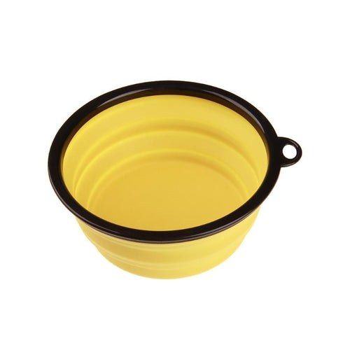 Gamelle pliable silicone pour chien - 350 ml