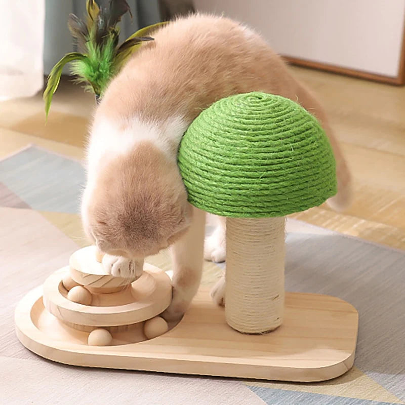 Griffoir pour animaux avec jouet