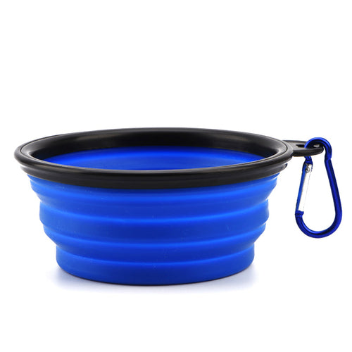 Gamelle pliable silicone pour chien - 350 ml