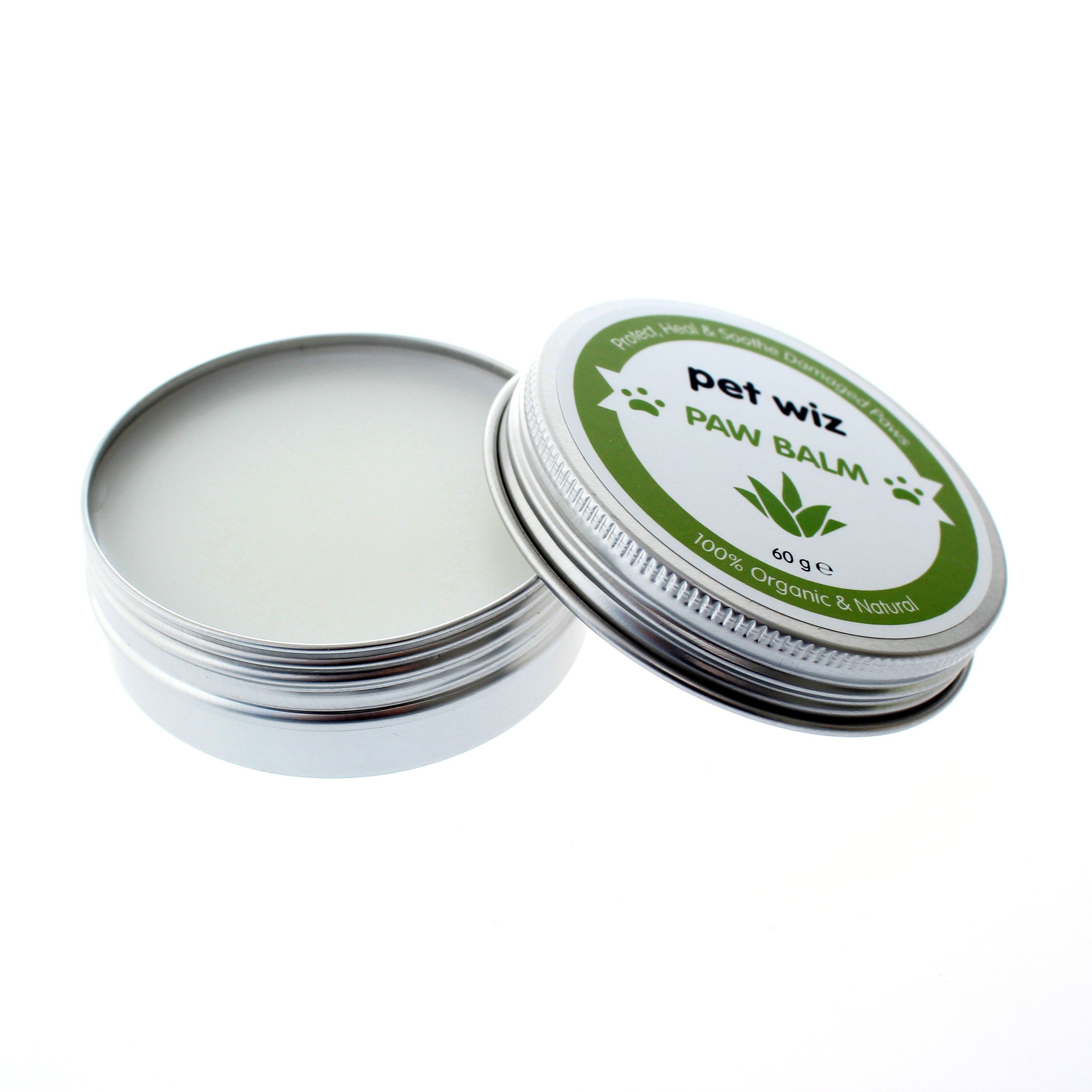 Baume bio pour pattes et nez des chiens et des chats