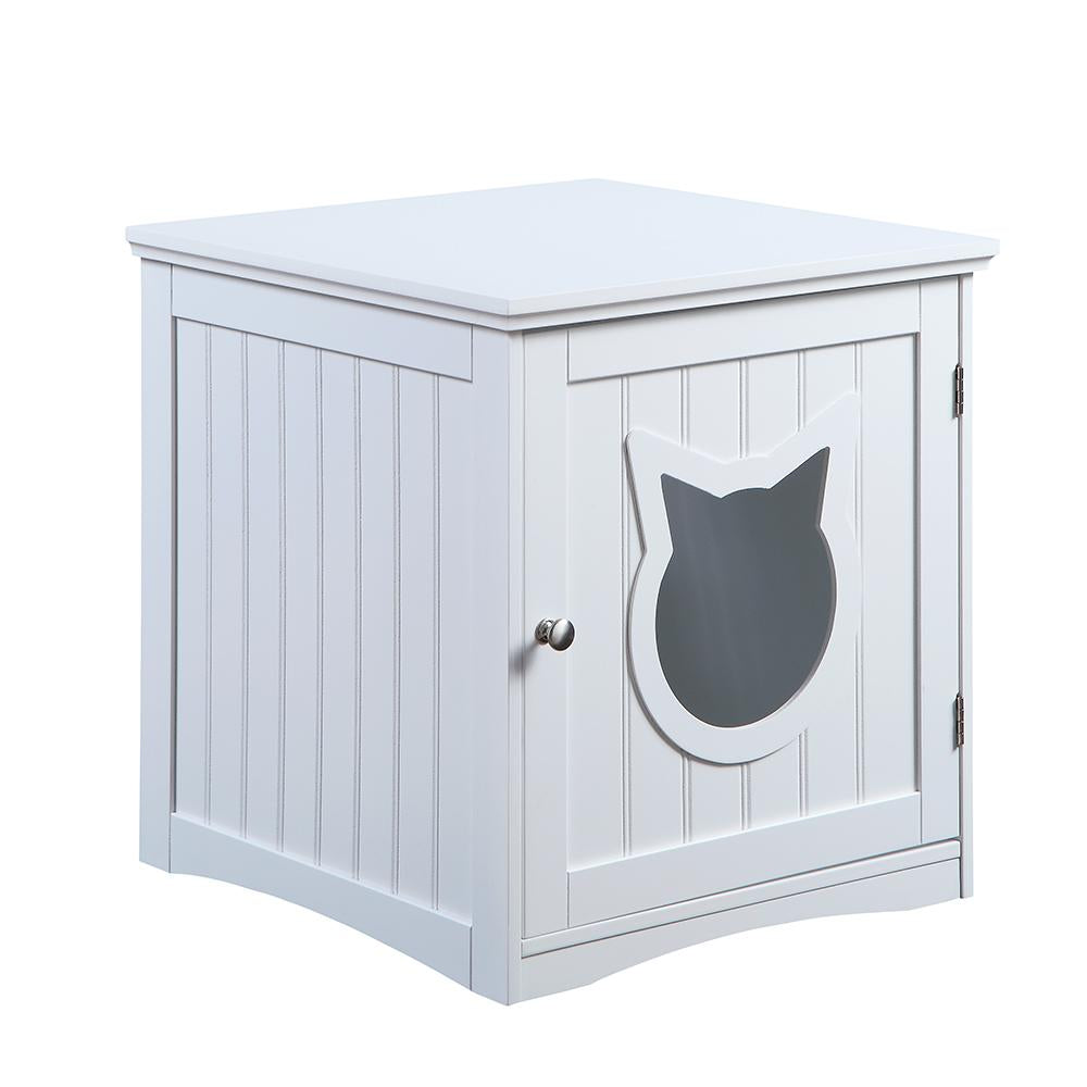 Table de Nuit pour Chat avec Enclosure