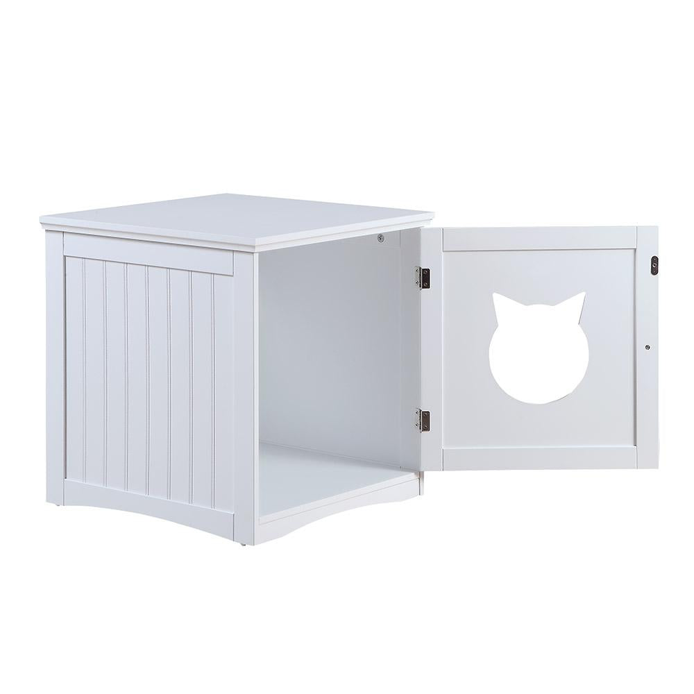 Table de Nuit pour Chat avec Enclosure