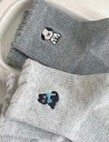 Chaussettes Crew Design Chat et Chien Ensemble de 2