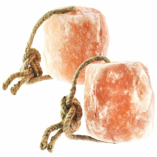 Himalayan Animal Lick Salt On Corde pour Horses, Deer, et Livestock