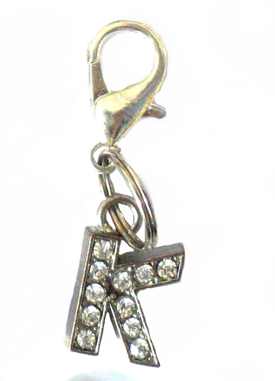 A-Z Crystal Letter Animal Charms