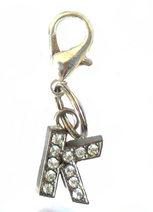 A-Z Crystal Letter Animal Charms