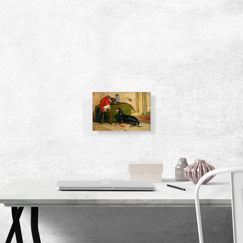 Ziva - Chien Blaireau Art sur Toile