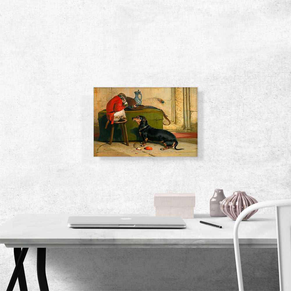 Ziva - Chien Blaireau Art sur Toile