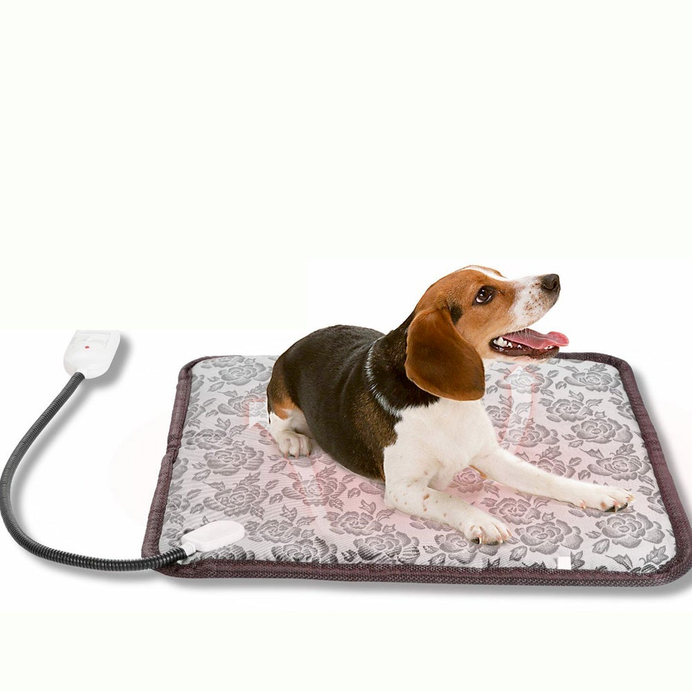 Tapis chauffant étanche pour animaux avec réglage ajustable