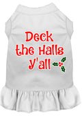 Robe Chien Deck the Halls Yall