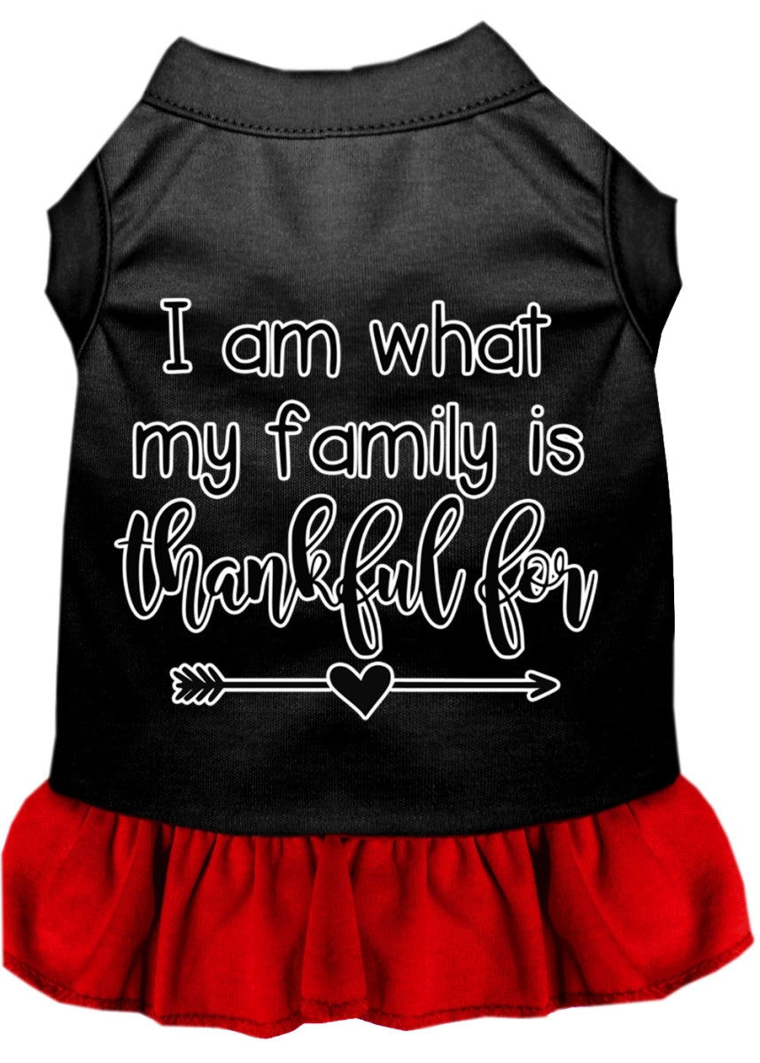 T-shirt I Am What My Family is Thankful pour Animaux