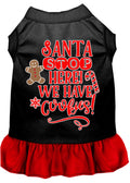 Robe Chien Père Noël, Nous Avons des Cookies