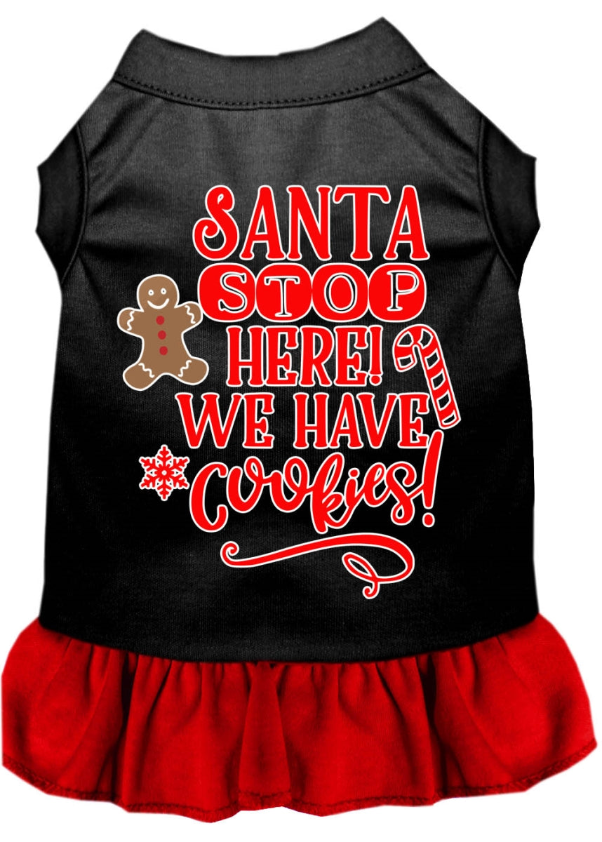 Robe Chien Père Noël, Nous Avons des Cookies