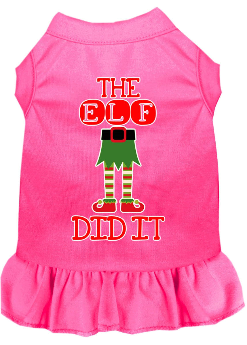 Robe Chien The Elf Did It