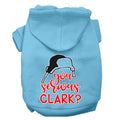 Sweat à Capuche Chien Tu Es Sérieux Clark