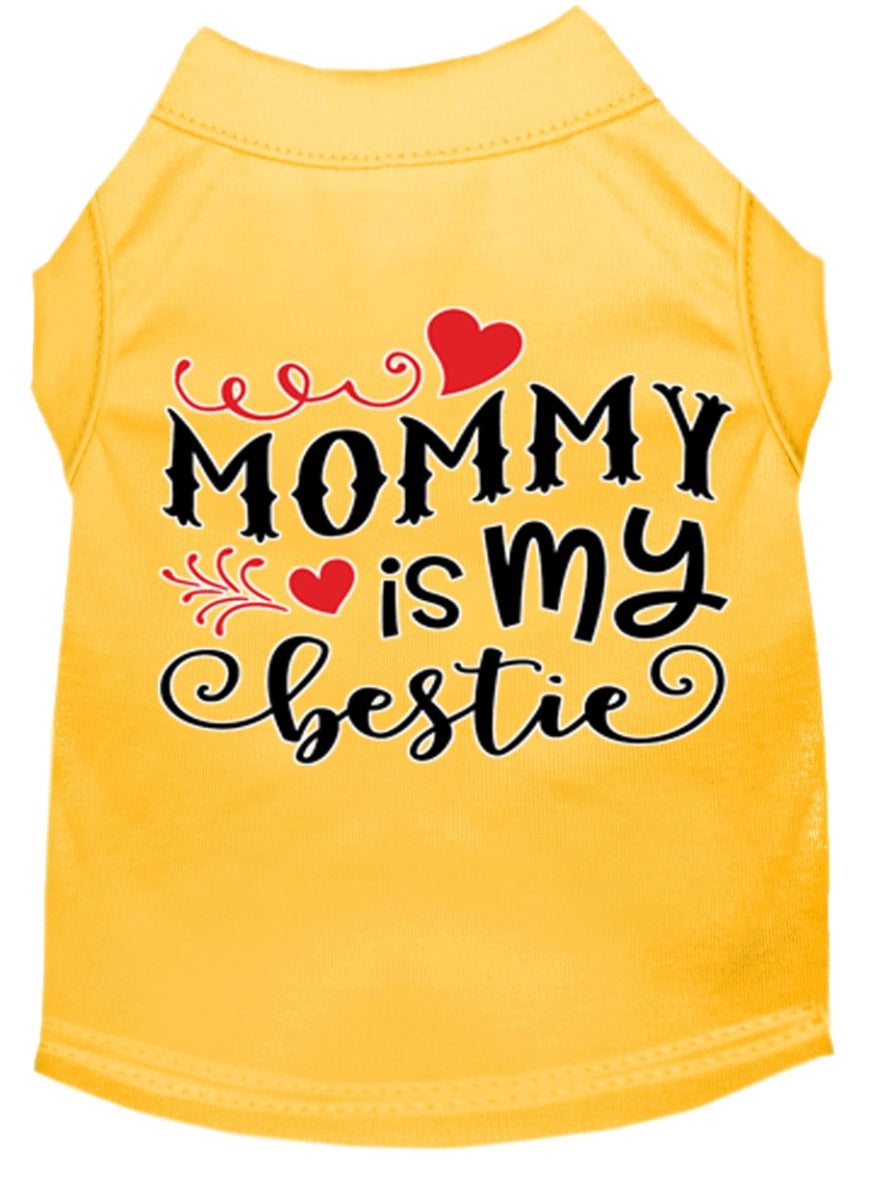 T-shirt Chien Mommy est ma Meilleure Amie
