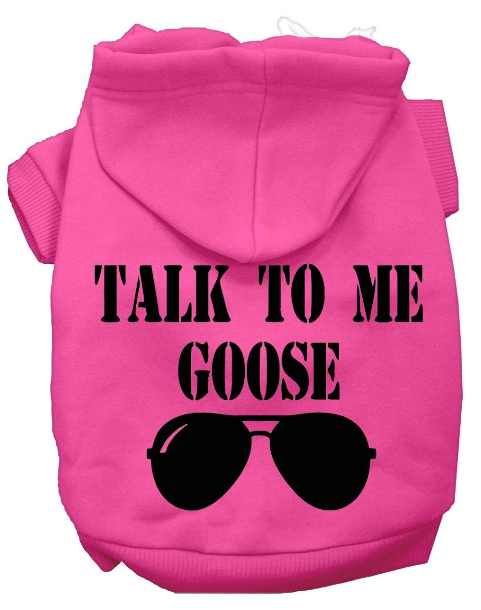 Sweat à Capuche Chien Talk to Me Goose